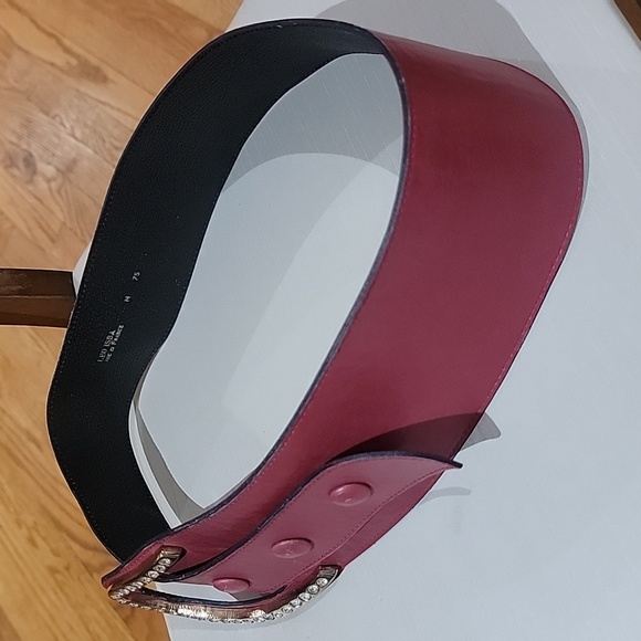 LEO ISBA Belt with Rhinestone Buckle - Picture 7 of 10